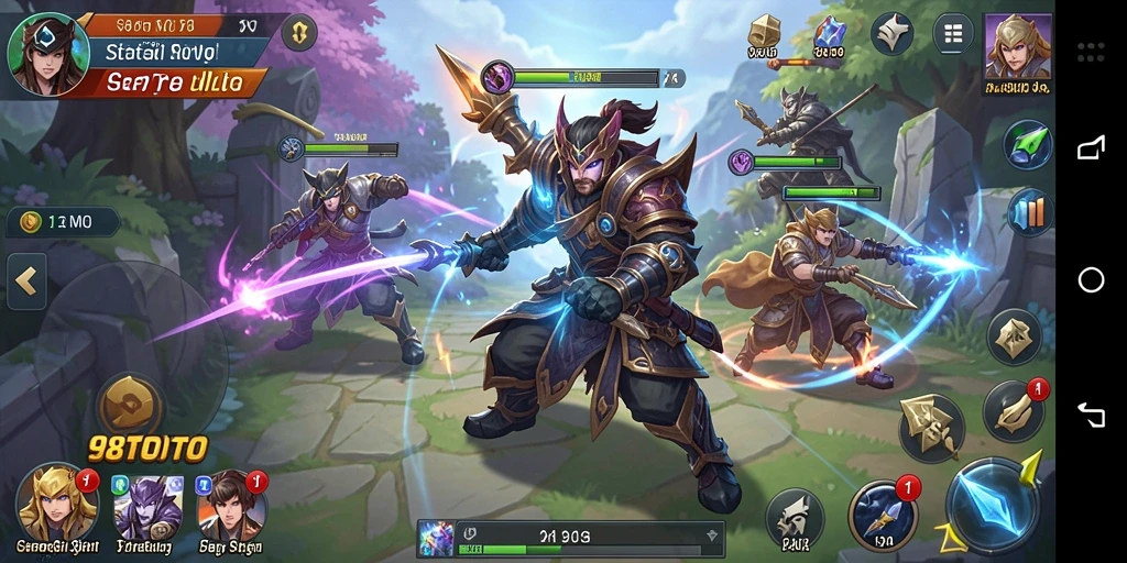 Gameplay seru dan dinamis di 98TOTO.