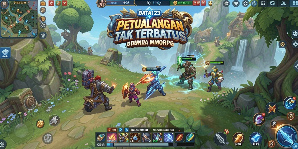 Gameplay mendebarkan di BATA123 yang menampilkan pertempuran epik.