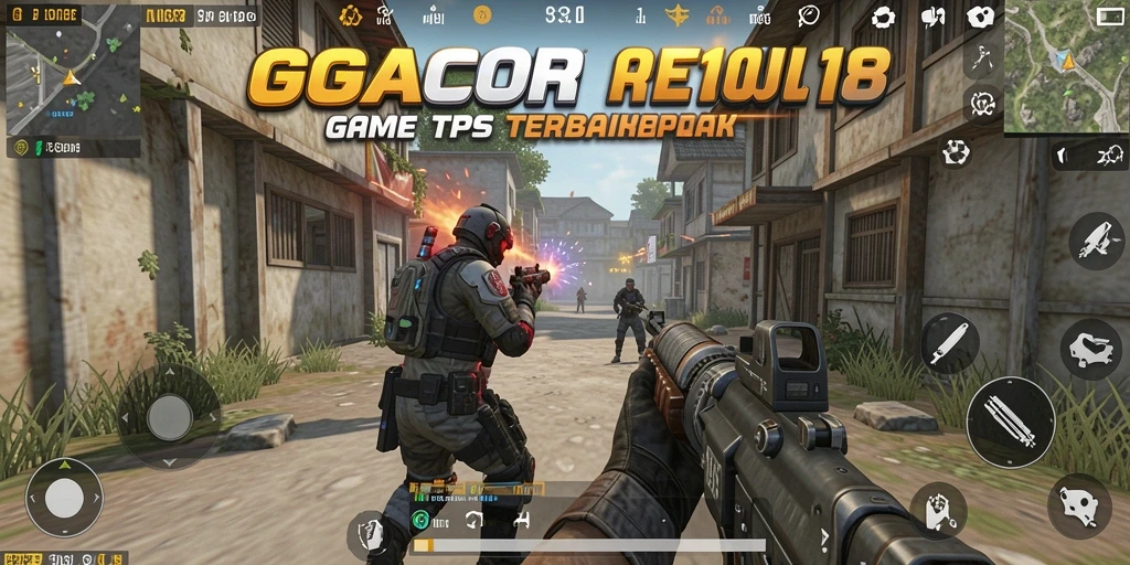 Tampilan menegangkan dari pertempuran di GACOR108 dengan senjata yang canggih.