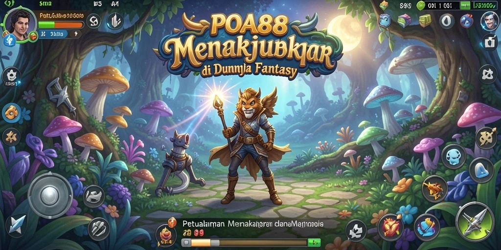 Screenshot POA88 menampilkan aksi seru dalam petualangan fantasi.