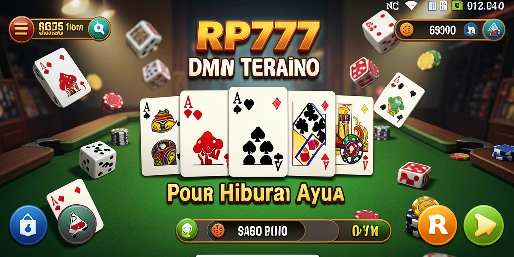 Tampilan gameplay seru dalam RP777 dengan grafis menarik.