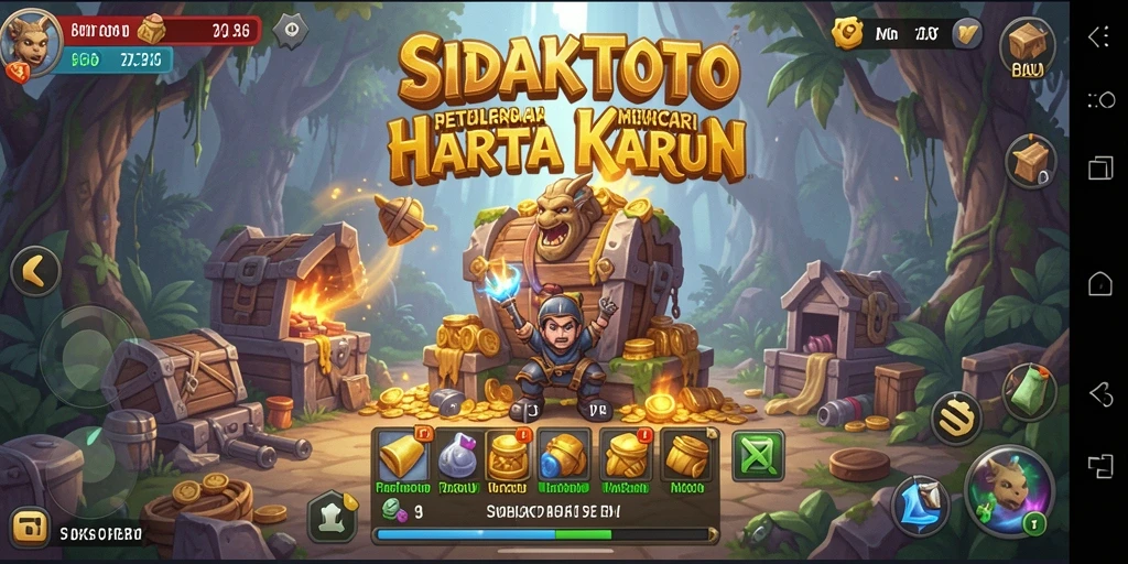 Gameplay seru dengan pemandangan indah dalam SIDAKTOTO.