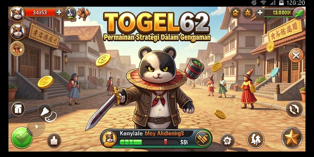 Screenshot gameplay TOGEL62 yang menunjukkan momen strategis yang mendebarkan.