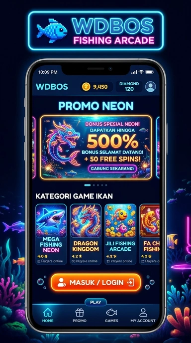 Proses pencarian aplikasi yang mudah di aplikasi wdbos.